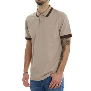 POLO BIG STRIPE SABBIA